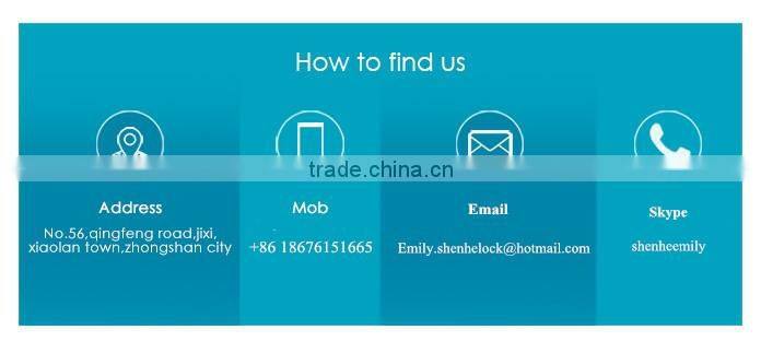 North and south American style zinc alloy double handles main door tubular lever locks