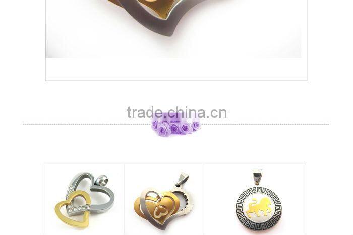 stainless steel custom available large sterling silver cross pendant