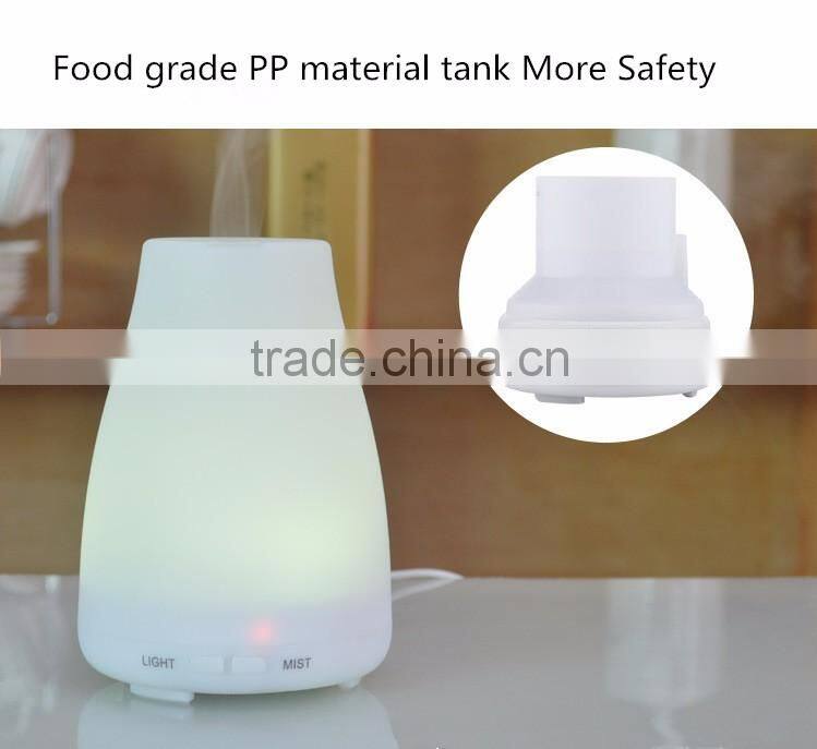 7 Color Changing Soothing Mist Humidifier 100ml Aromatherapy Oil Diffuser