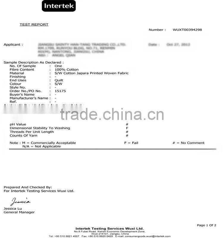 Cotton 1" Square Sateen Fabric