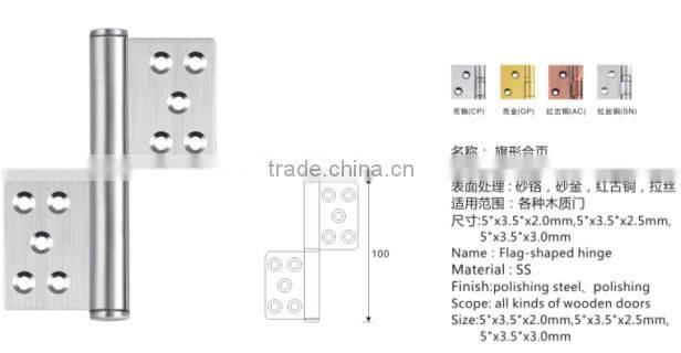 stainless steel rotating axle door hinges