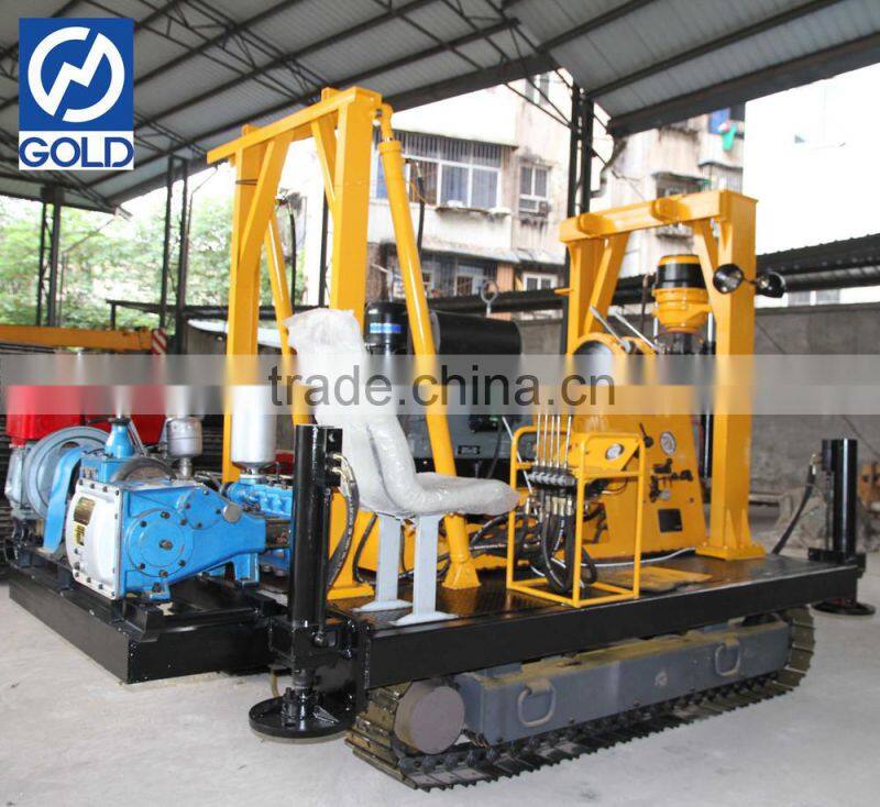 XY-2BL Efficient crawler integrated geological core drilling machine with ISO certificated