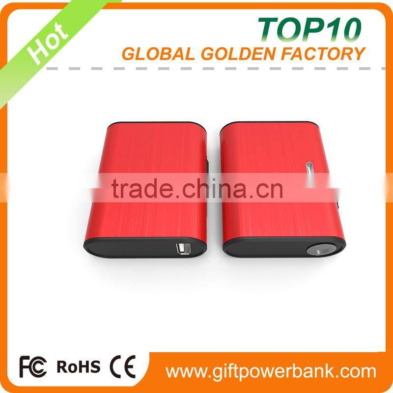 2015 promotional power bank portable battries