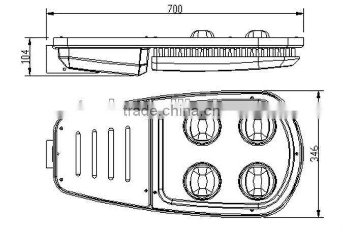 100W led street light