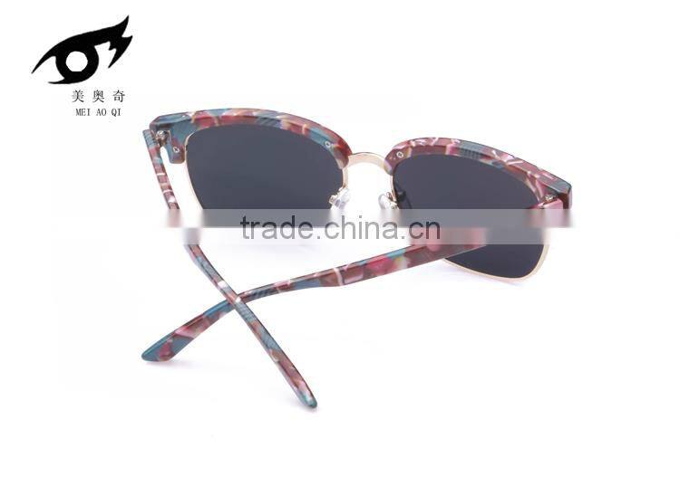 2016 new design lady sunglasses high quality glasses