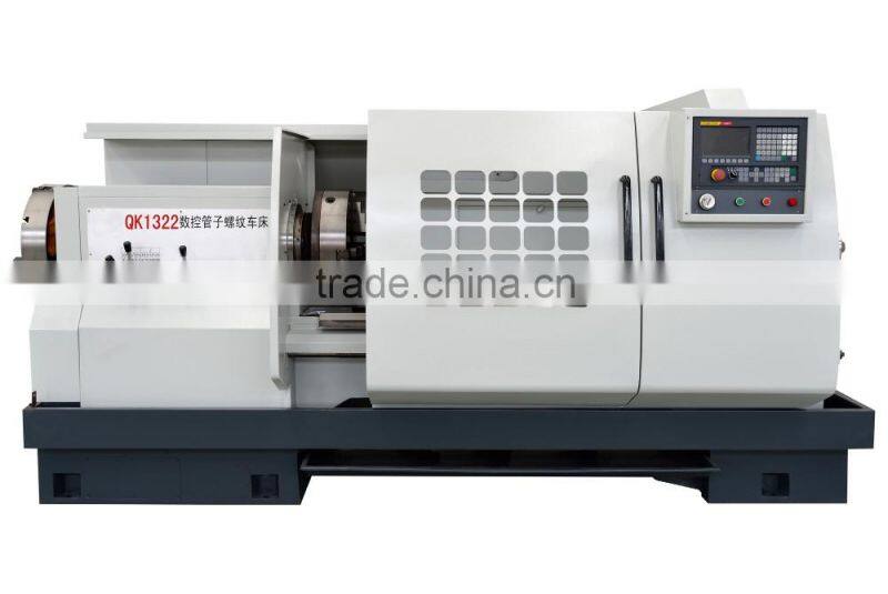 QK1322 CNC Pipe Threading Lathe/ Oil Country Pipe CNC Lathe Machine