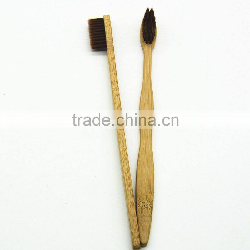 Manufacturers wholesale 2016 new bamboo toothbrush e12 Manual toothbrush Bamboo charcoal toothbrush
