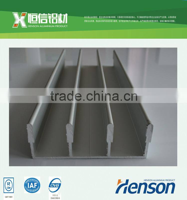 Aluminium profiles for windows and doors
