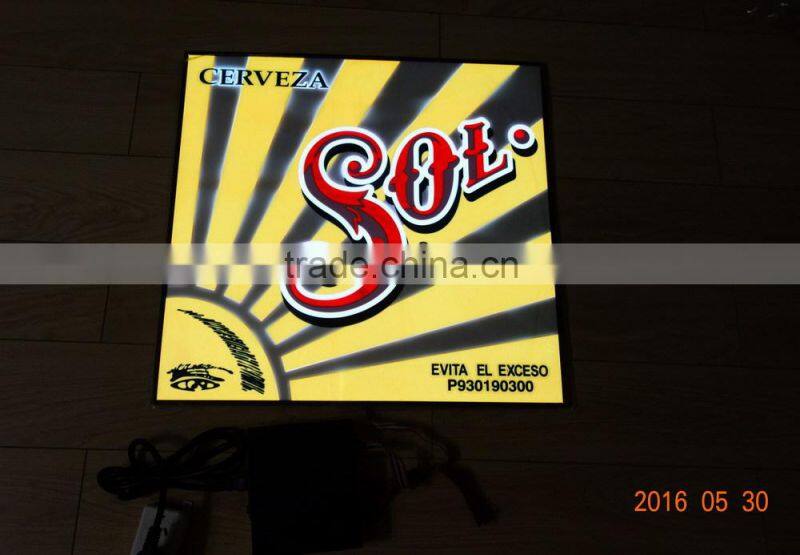 AC Power EL advertising poster / EL Poster / EL advertisment poster