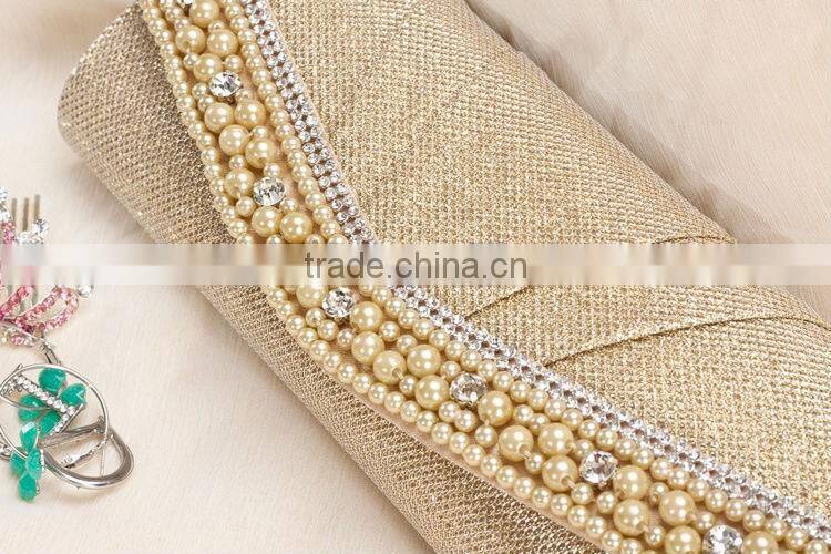 ladies beaded evening clutch bag party bag