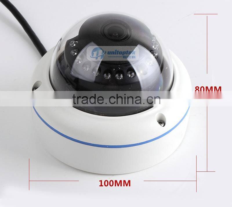 1/3" OV4689 Waterproof IP66 IR Range 10M HD IP 4MP Camera With POE