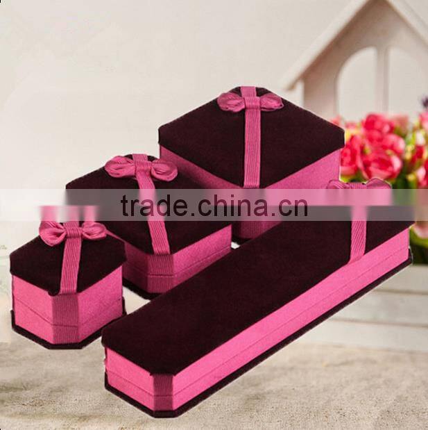 Velvet Fancy Jewellery Box Wholesale