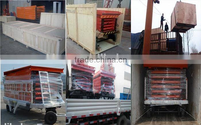 300kg hydraulic mobile elevating work platforms