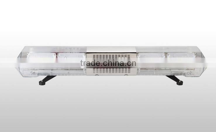 1.2M LED Longer Size warning light bar,Auto Large Size LED light bar,LED emergency light bar(SR-LWL-500COB-100W)Siren for option