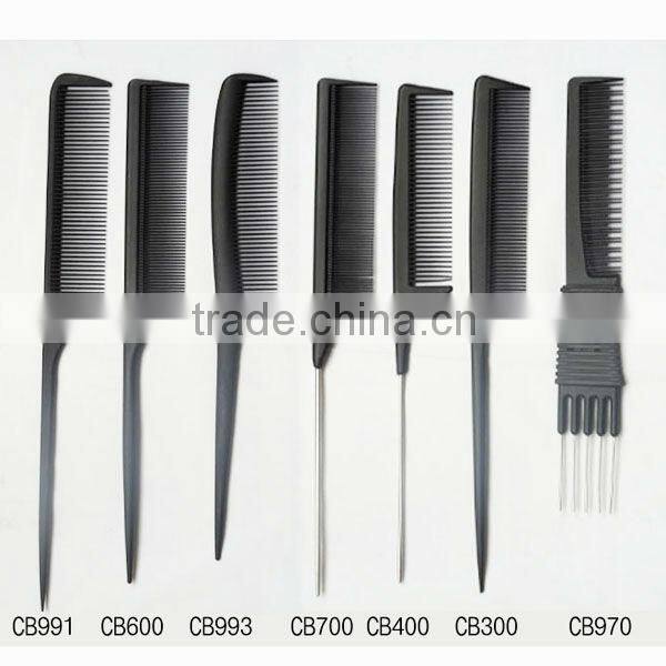 professional carbon comb antistatic heat resistant combs