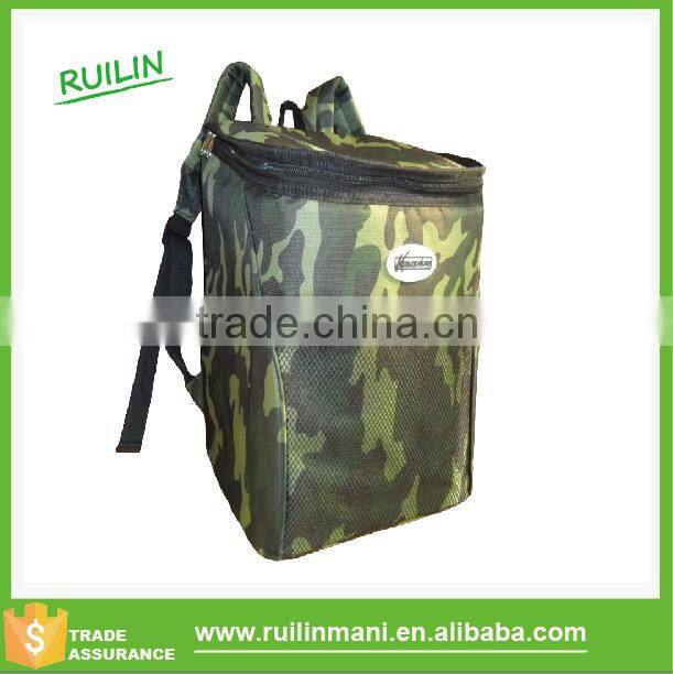 Durable Military Camouflage Ice Chest Beer Can Cooler Backpack