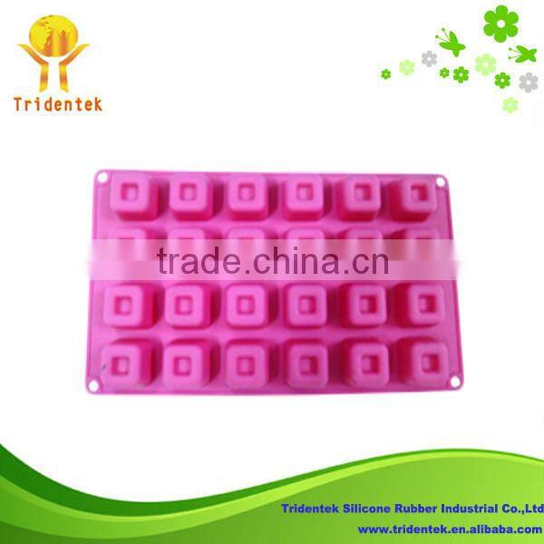Multifunctional silicone little square ice mold