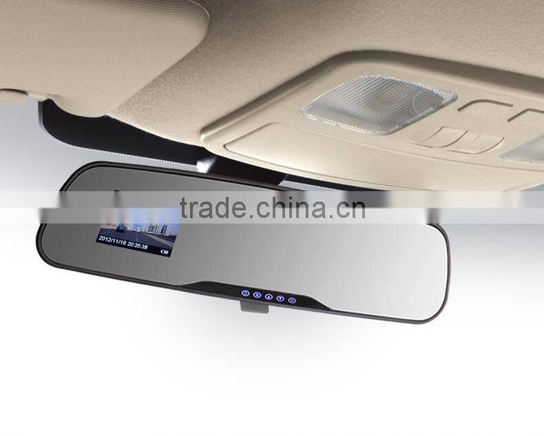 Rearview Mirror Car DVR , Car Black Box Camera