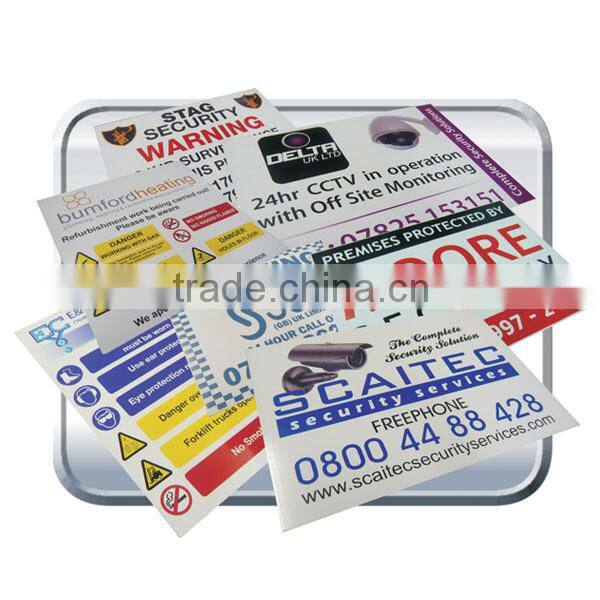 UV stabilized Printed Coroplast Sign Sheet