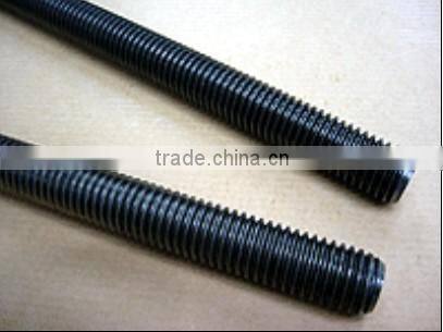 black threaded rod