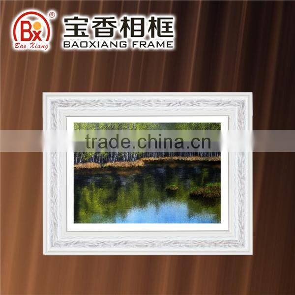 Baoxiang Frame 3059W Wooden Photo Frame White
