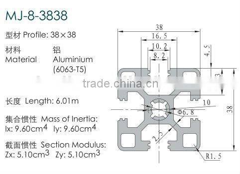 aluminum profile extrusion press