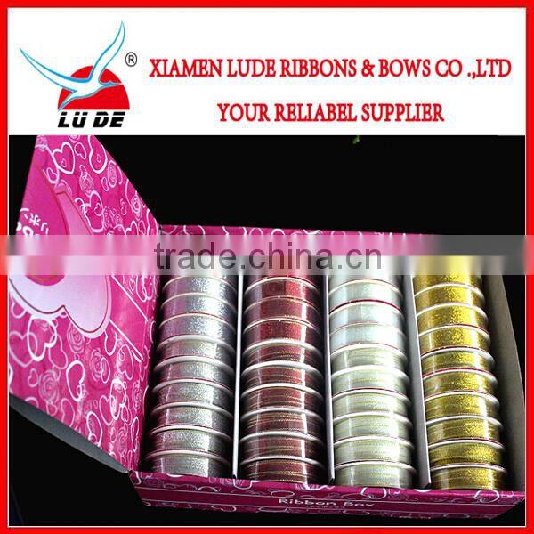 2015 Wholesale Gift decoration printed Wrapping Ribbon