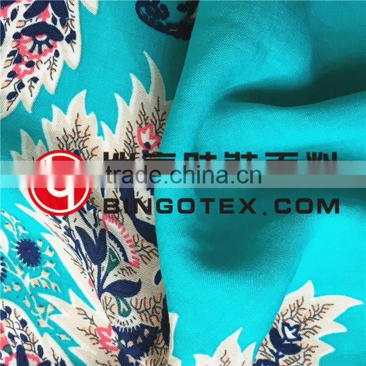 50D viscose shiny crepe chiffon fabric for garment