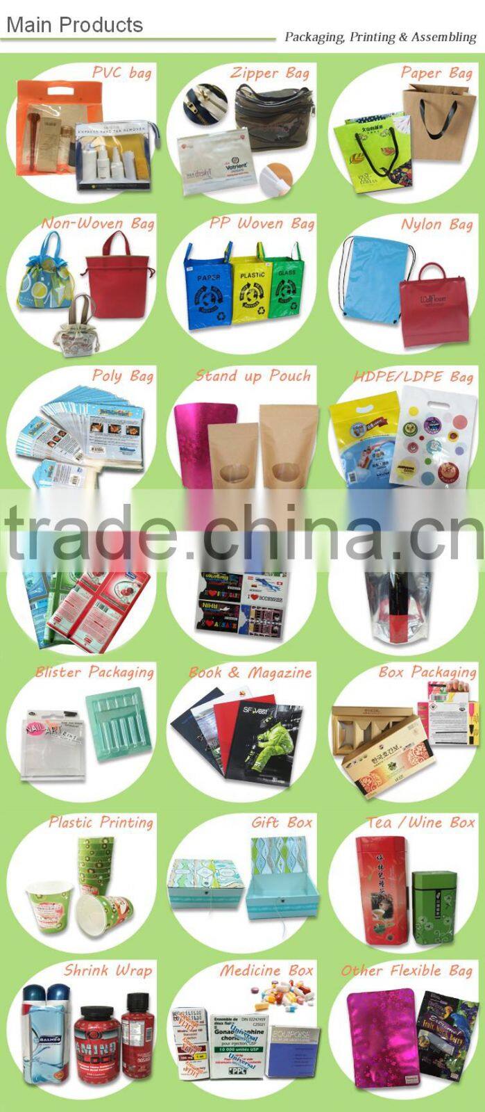 Quality Customized Transparent PVC Cosmetics packaging