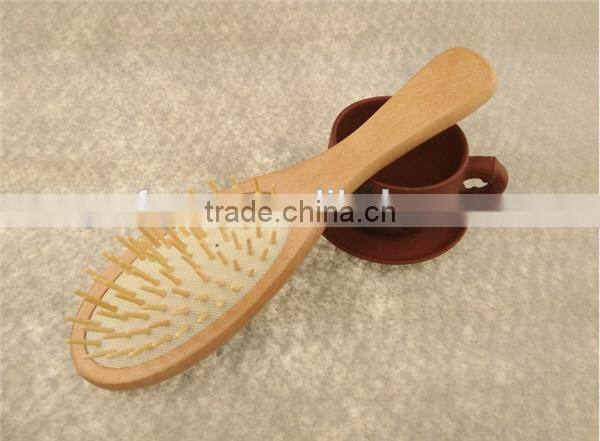 Professional wooden hair brush