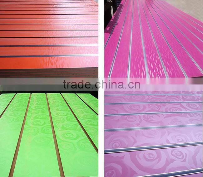 Profitimber Factory Direct Wholesale Wood Grain Melamine MDF Board