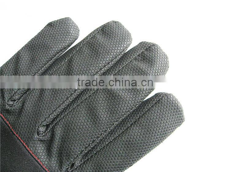 Men Winter Warm Windproof PU Gloves