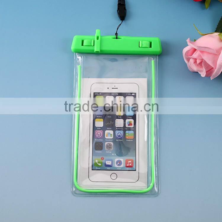 Hotest sales waterproof phone bag for universal mobile phone
