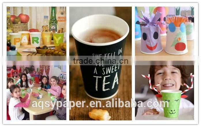 high quality disposable red ripple wall paper coffee cups manufacturer