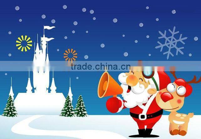 Customized Sweety Kraft Paper Christmas Greeting Card for the Special Day