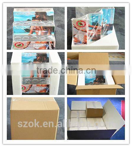 high quality floor standing clear acrylic electronic products display case for retail shop wholesale