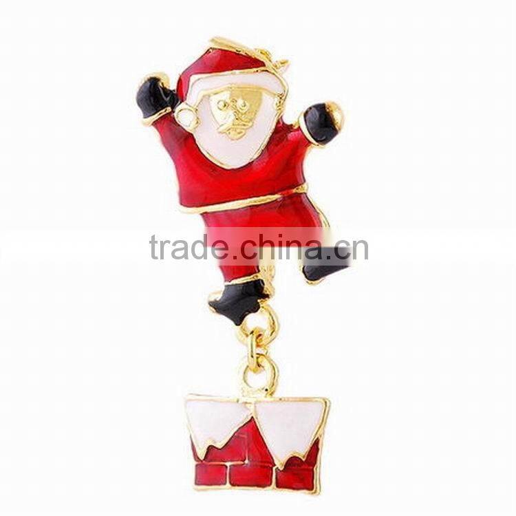 MMRM 1Pcs Vintage Christmas Snowman Brooch Pin Party Holiday Gift