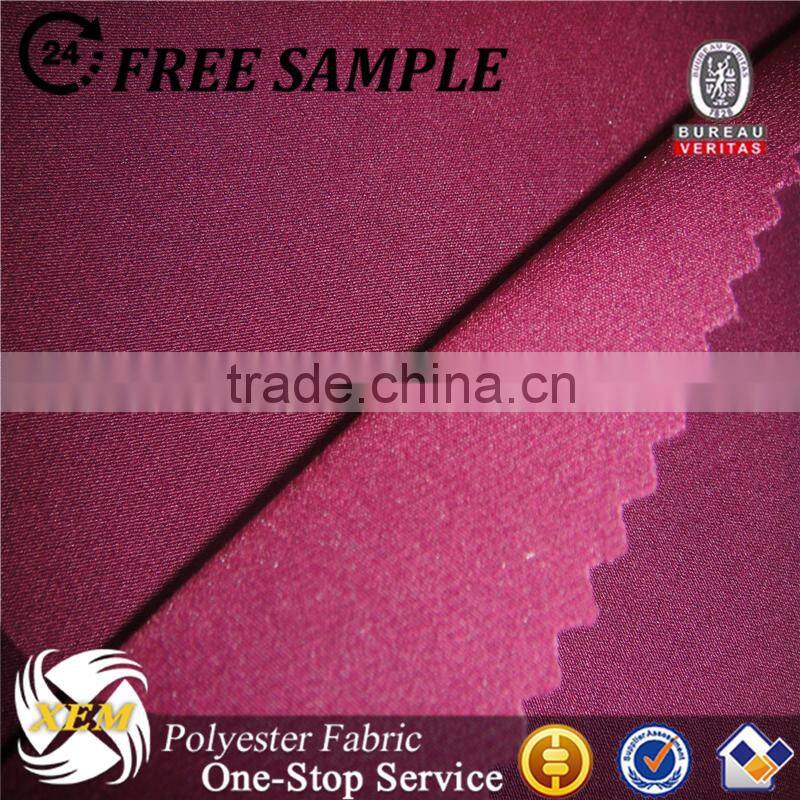 New design 4 way elastic fabric double layer chiffon fabirc