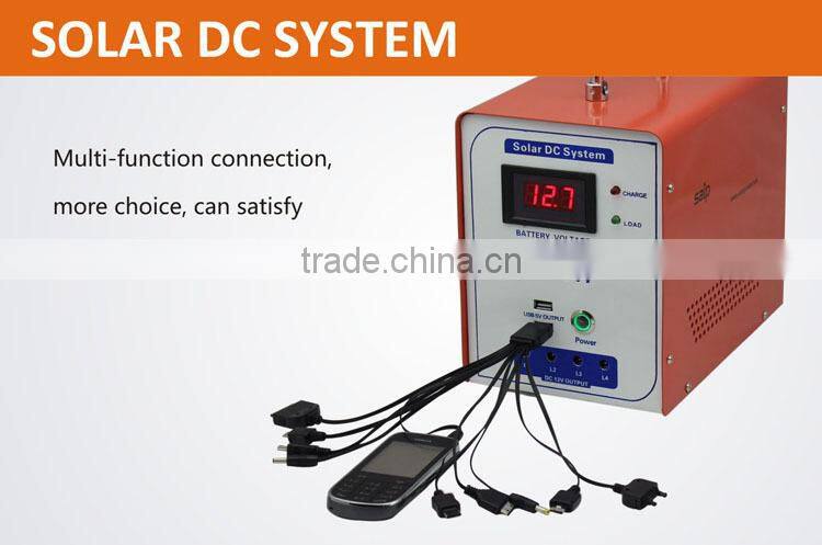 Saip/Saipwell mini solar system with mobile charger S1217H