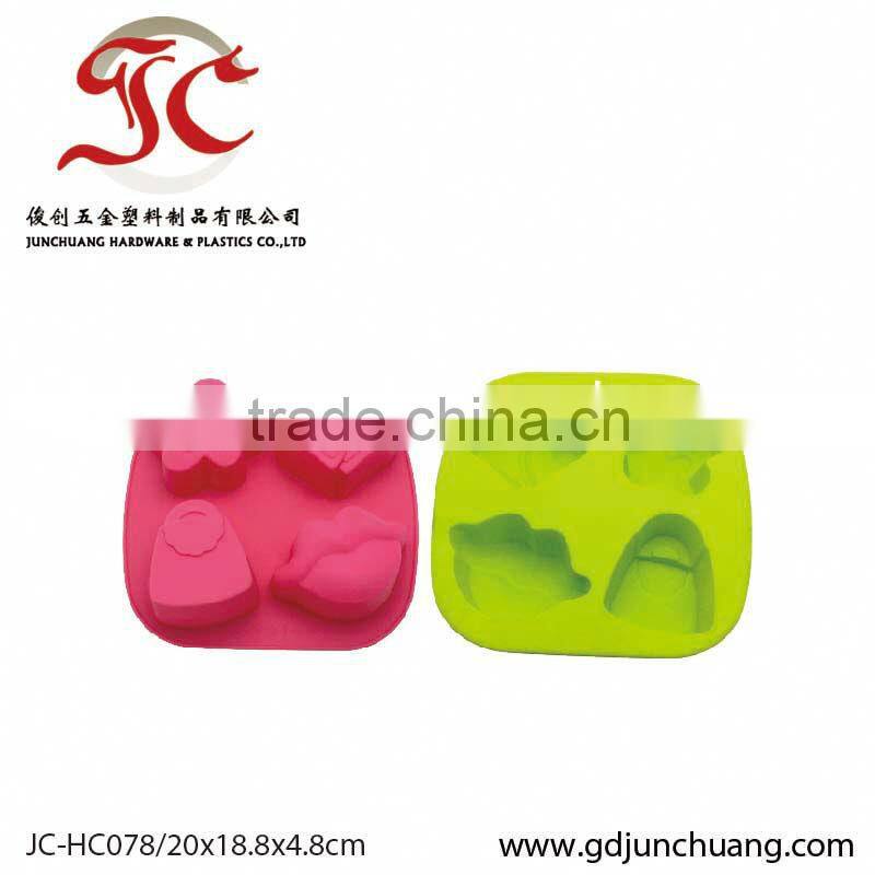 Yangjiang custom made colorful silicone cake moulds