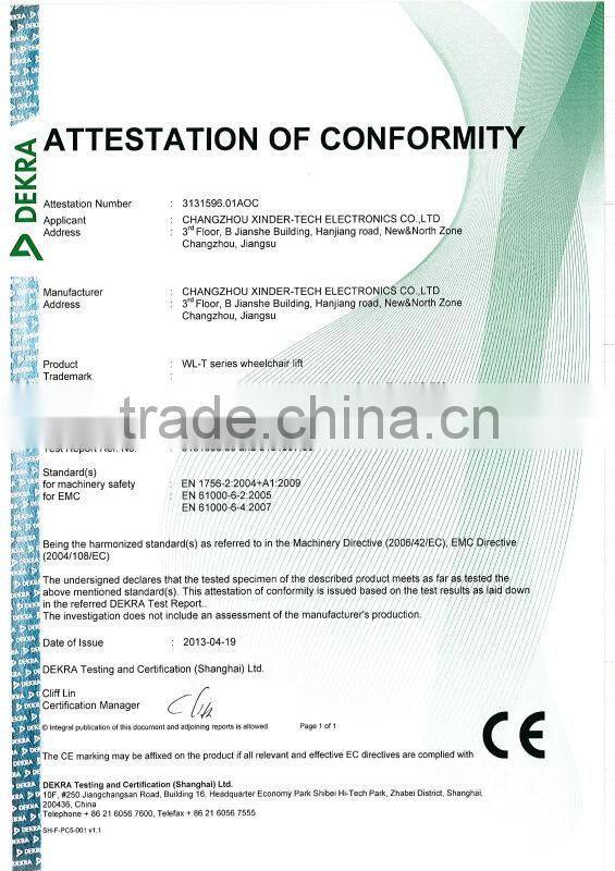 CE Manual Step for SUV and caravan