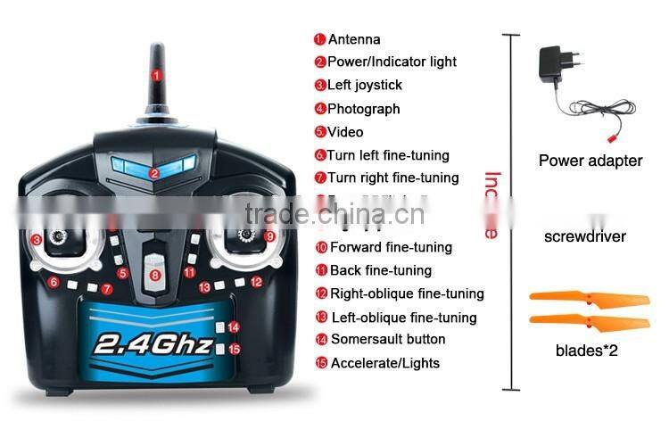 China factory 2.4G 4 axis aircraft small Quadcopter drone with camera