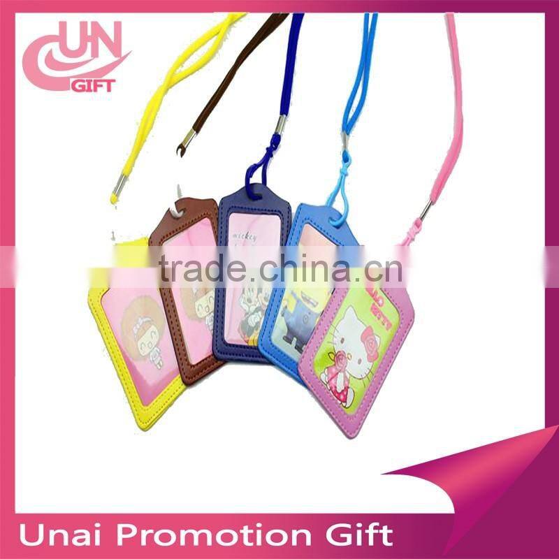 Cartoon keychain card holder set car keys ring man women key organizer holder card cover