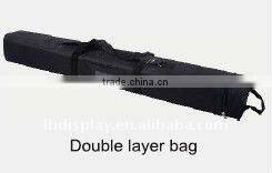 With two metal foot height is telescopic roll up banner