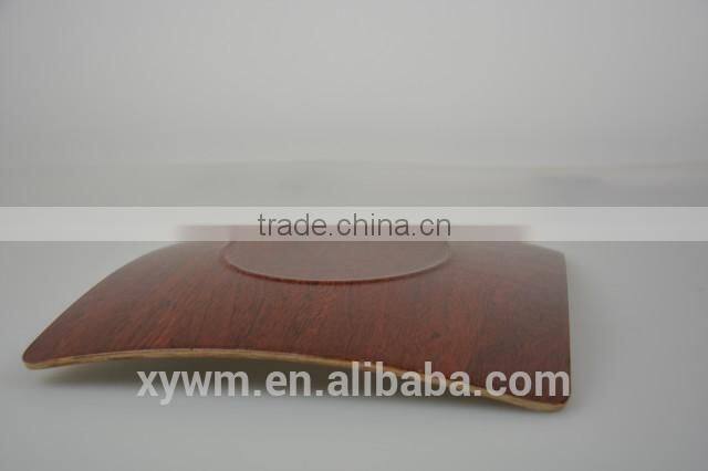 Alniphyllum fortunei tea wooden serving tray and plate