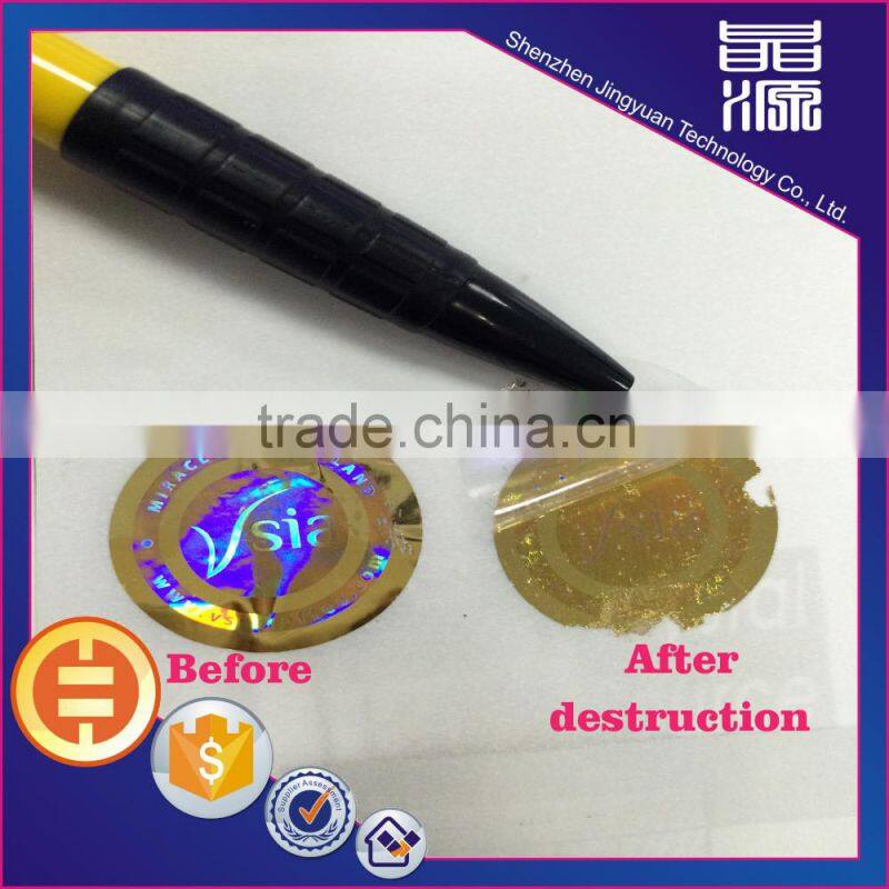 factory supply top quality honeycomb pattern adhesive stickers