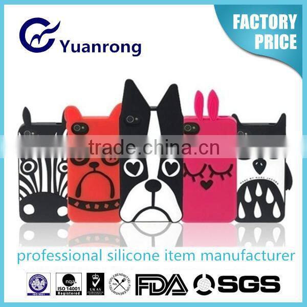New Design Doggie Silicone Mobile Phone Cell Phone Cases & Bags
