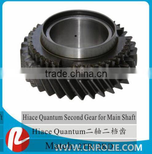 Motor drive system hiace new model 2TR 2KD second gear for main shaft hiace gearbox gear