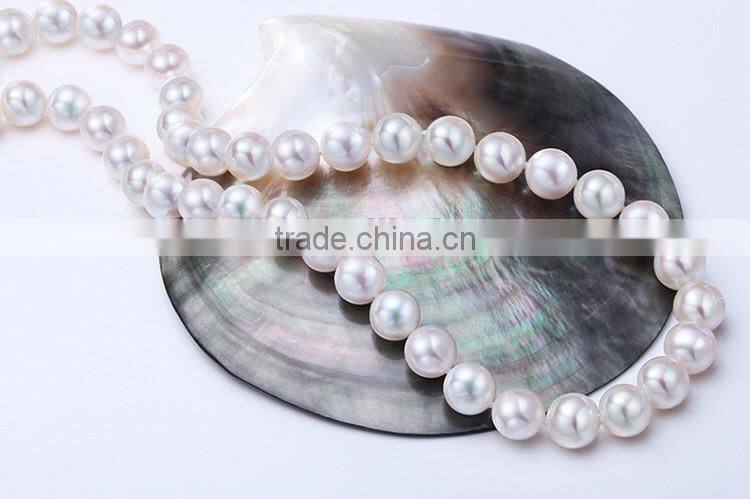 white color high luster fashion necklace for wedding jewelry wholesale