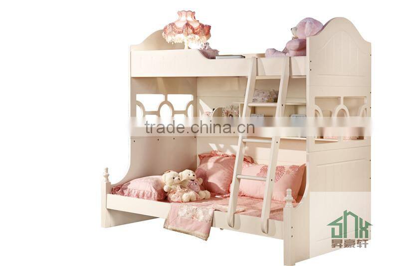Cheap kids children bedroom furniture bunk beds sets HA-819# children bedroom set made in china